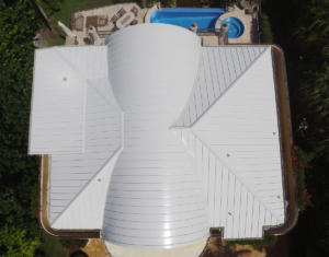 Radius Standing Seam Roof