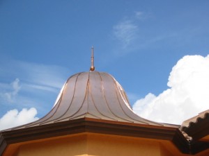 Copper Turret Roof